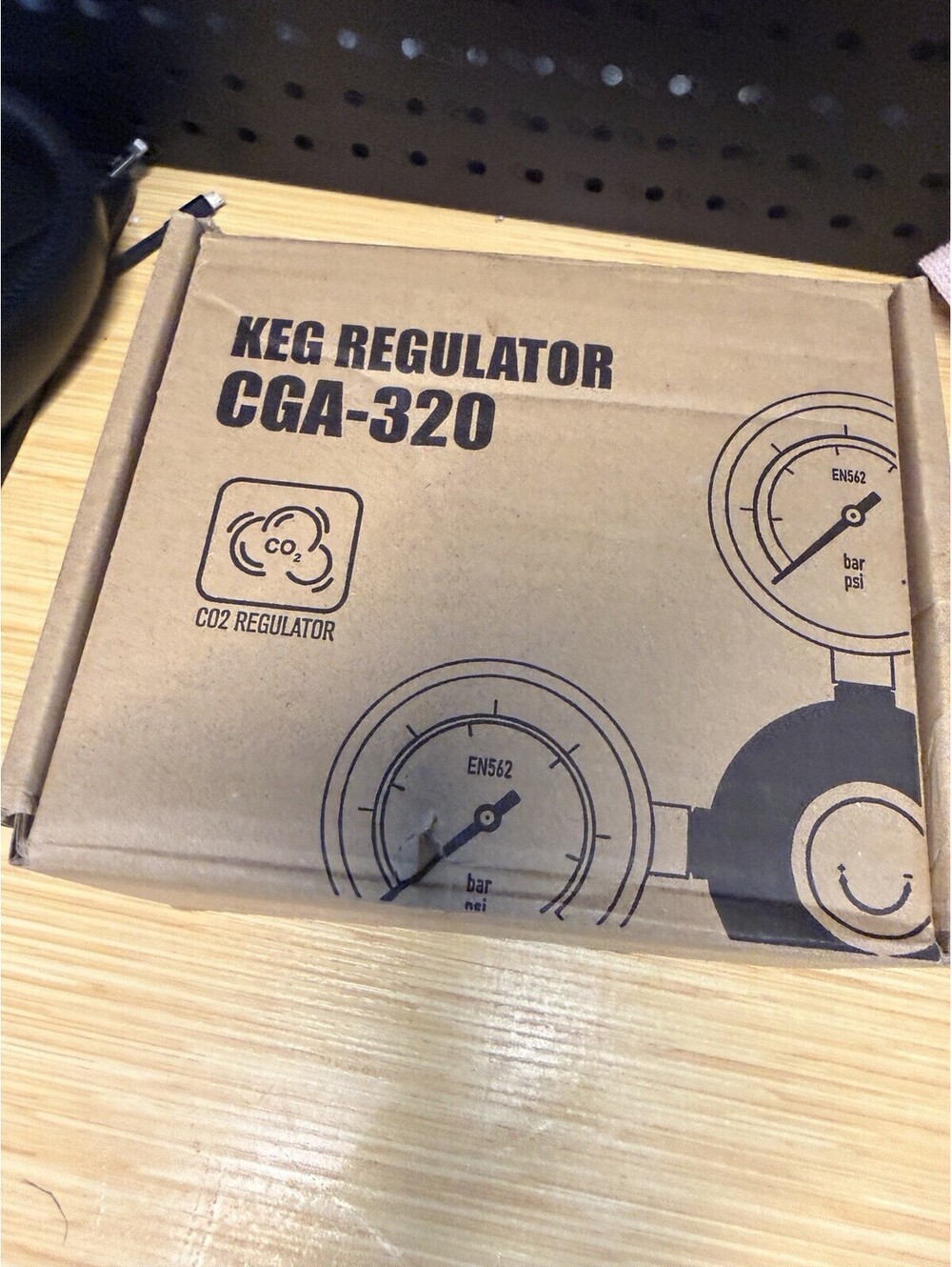 0-120 PSI CO2 Regulator High Pressure CGA-320 Beer Keg Regulator Output Pressure